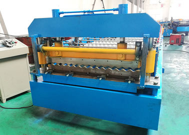 Galvanized Roofing Corrugated Sheet Roll Forming Machine CE Certificated