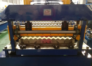 Corrugated Metal Roof Roll Forming Machine For 914mm 1000mm Width Material