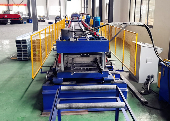 Steel Cable Tray Roll Forming Machine, Perforated Cable Ladder Production Line